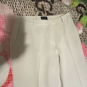 Giorgio Armani Cream, Beige Pants